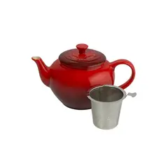 LE CREUSET - TETERA CON INFUSOR ACERO INOX CEREZA 13L