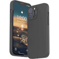 Carcasa de Silicona con Protector de Cámara para iPhone 12 Pro - Gris…
