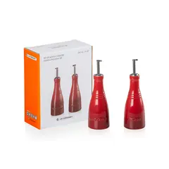 LE CREUSET - Set Aceite-Vinagre Cereza