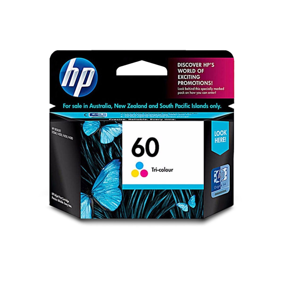 HP - Tinta HP 60 Color Genuina D1660 D2545 F4280 F4480 C/iva