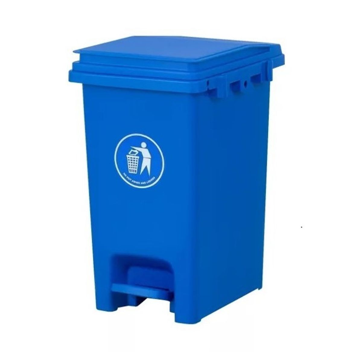 GENERICO - Basurero Contenedor De Basura 20 Litros Con Pedal - Azul