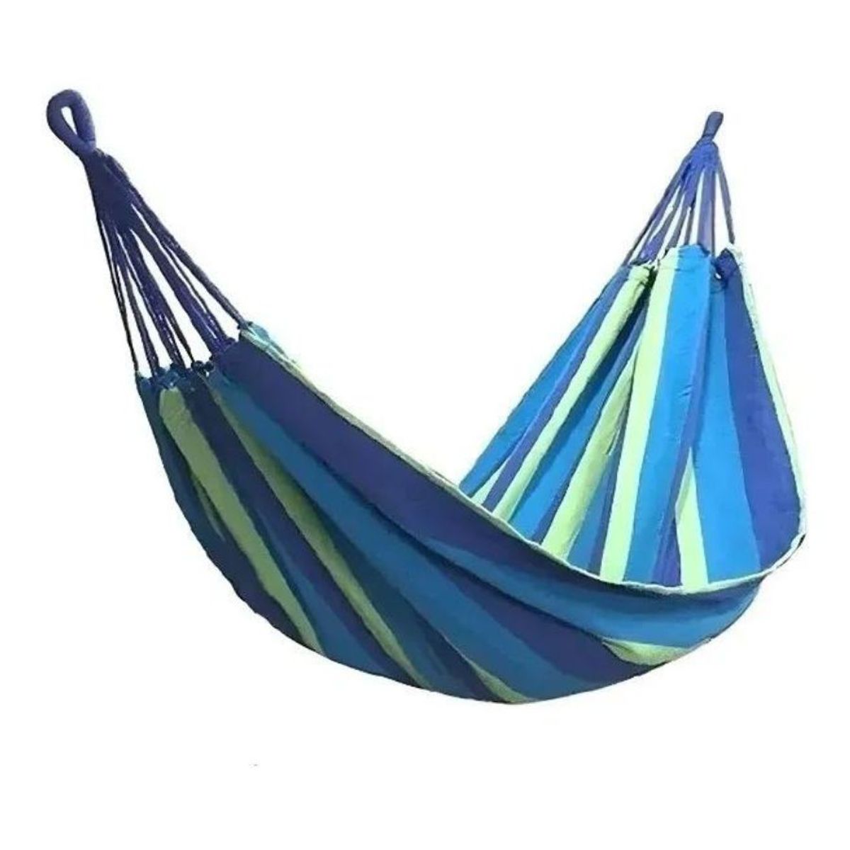 GENERICO - Hamaca Camping o Jardin 150x200cm Azul