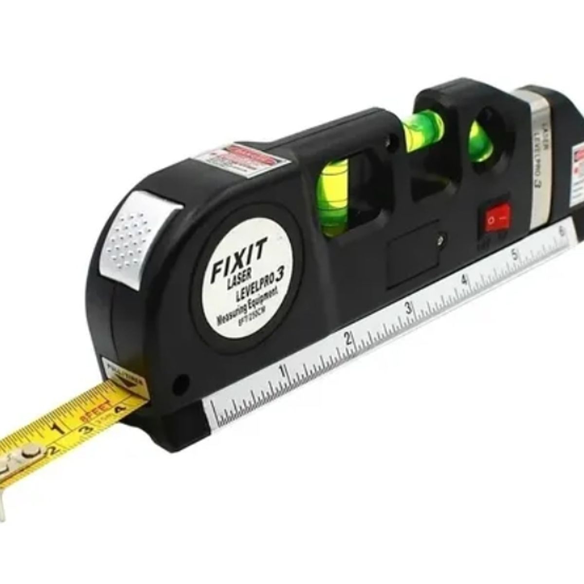 ESHOPANGIE - Cinta Métrica Regla Nivel Láser Horizontal Level Pro 3 Modos