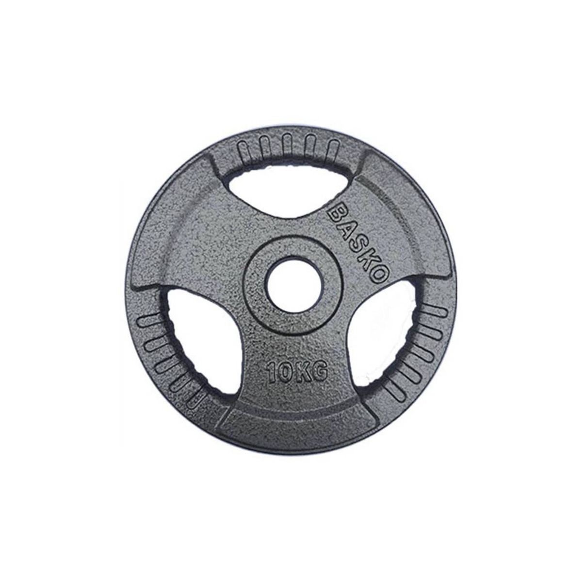 BASKO FITNESS - Discos Olimpicos Acero Par 10 Kg