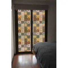 DEKOFIX - Azulejos autoadhesivos transparentes Ankara