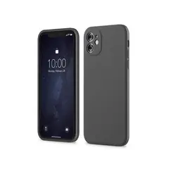 CELLBOX - Carcasa de Silicona con Protector de Cámara para iPhone 11 - Gris…