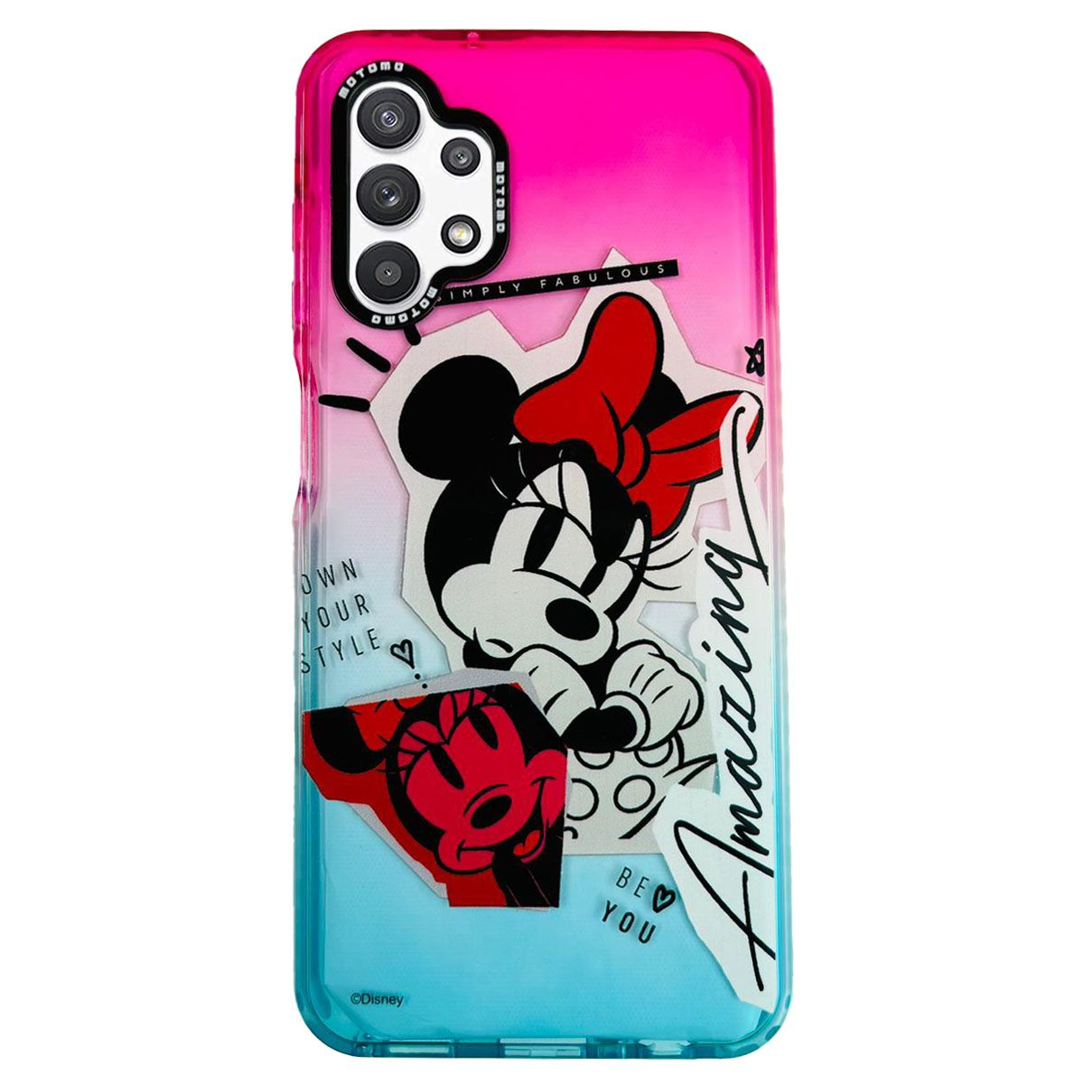 JOICO - Carcasa Para Samsung A13 4G Diseño Disney Minnie Degradado
