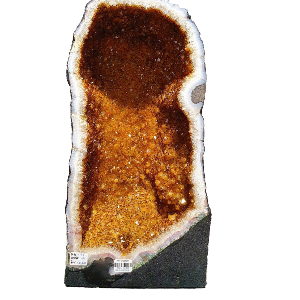 GENERICO - GEODA DRUSA CITRINO G3B