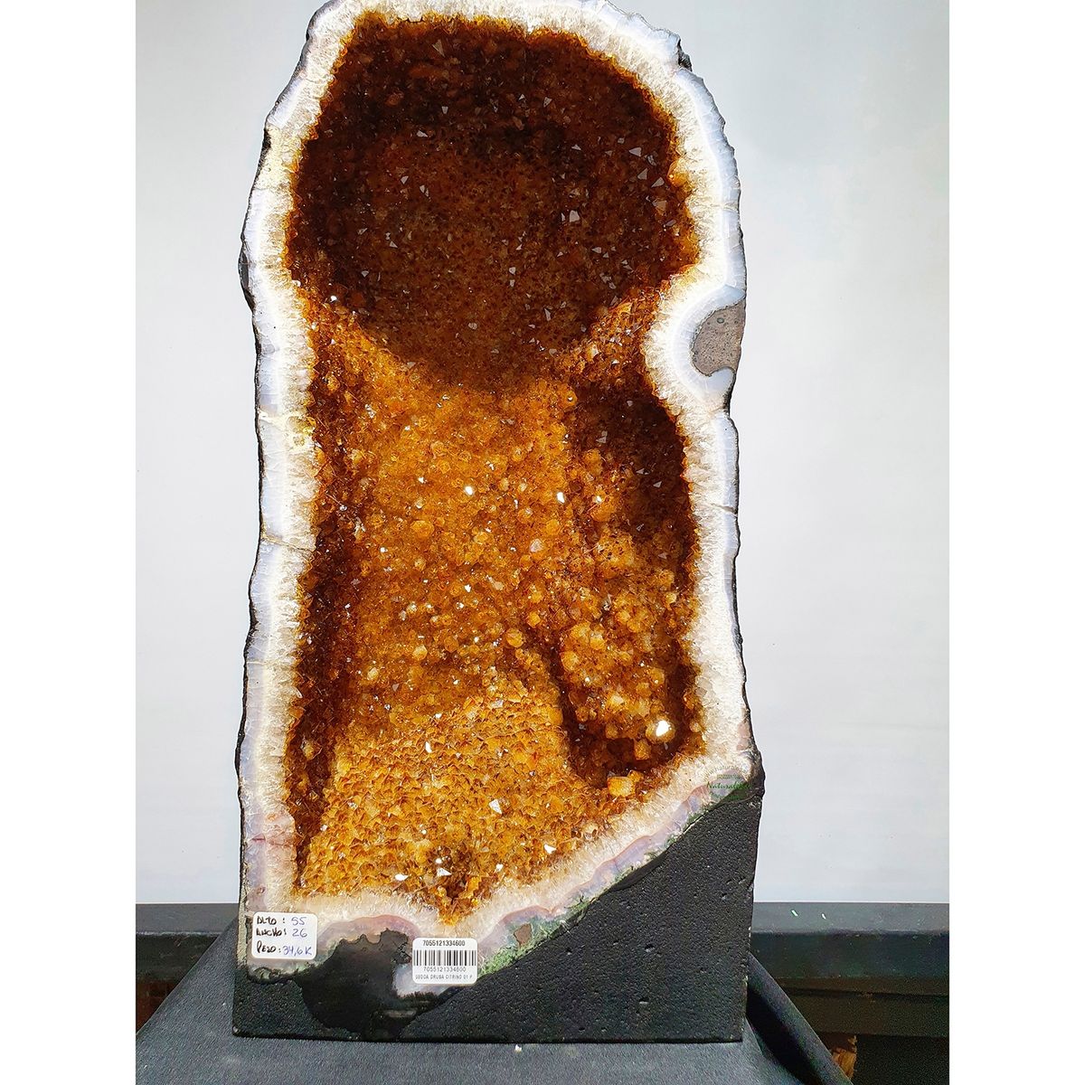 GENERICO - GEODA DRUSA CITRINO G3B