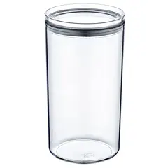 INSPIRACCI - CONTENEDOR HERMÉTICO 1,25 LT CRYSTAL ROUND