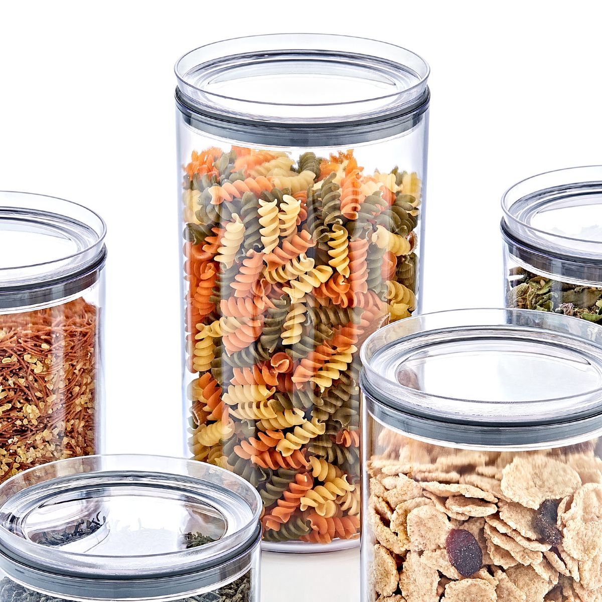 INSPIRACCI - CONTENEDOR HERMÉTICO 1,25 LT CRYSTAL ROUND