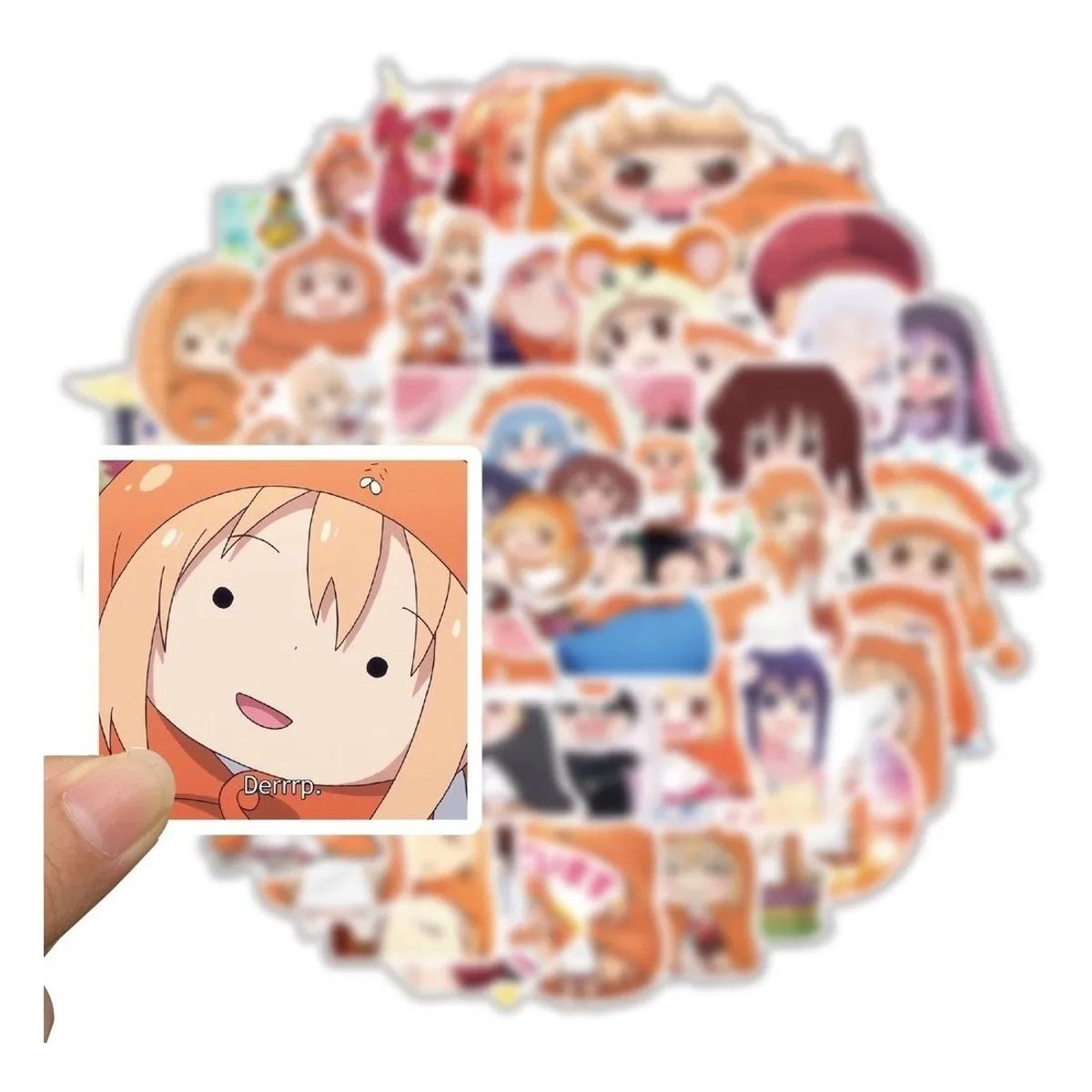 GARSIL - 50 Stickers Himouto Umaru-chan - Etiquetas Autoadhesivas