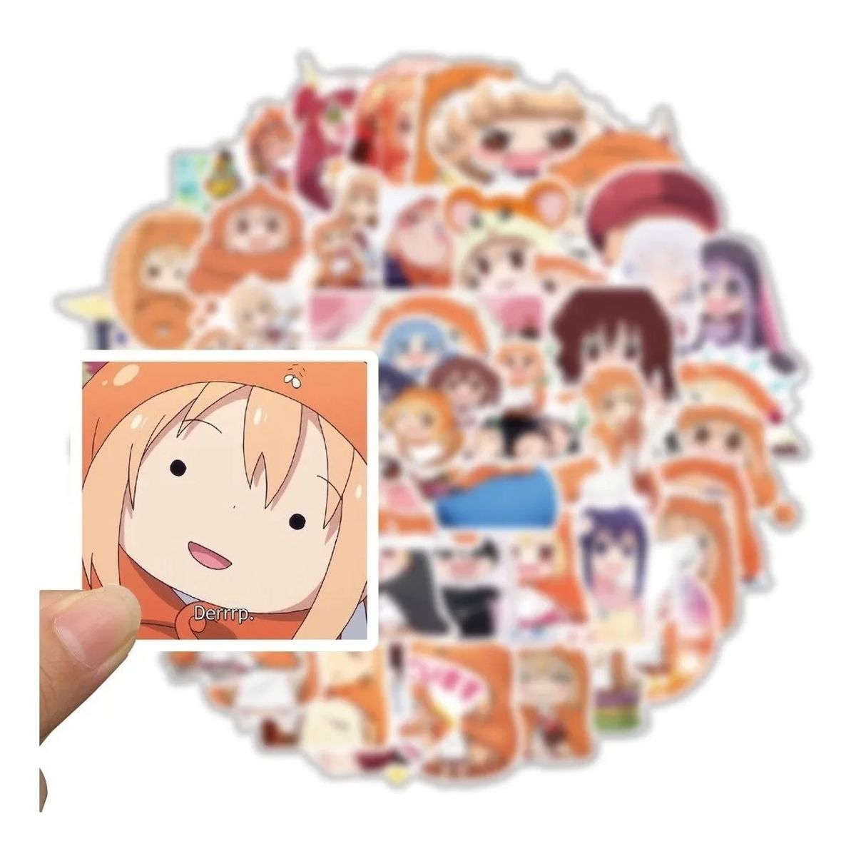GARSIL - 50 Stickers Himouto Umaru-chan - Etiquetas Autoadhesivas