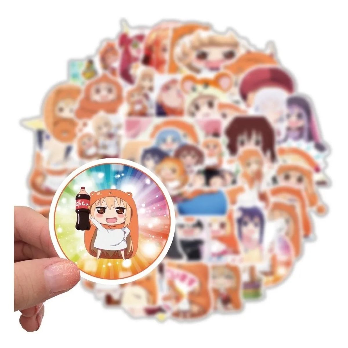 GARSIL - 50 Stickers Himouto Umaru-chan - Etiquetas Autoadhesivas