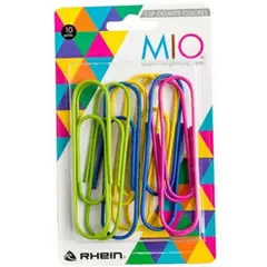 RHEIN - Cajita 10 clips gigantes colores