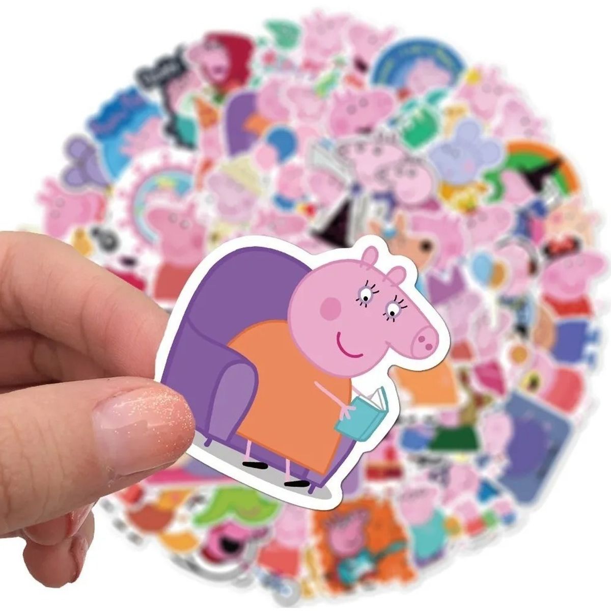 50 Stickers Peppa Pig - Etiquetas Autoadhesivas, marca GARSIL - Foto 2