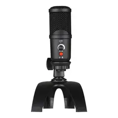 LINKON - Microfono Condensador Cardioide Usb Tripode Vol Mute