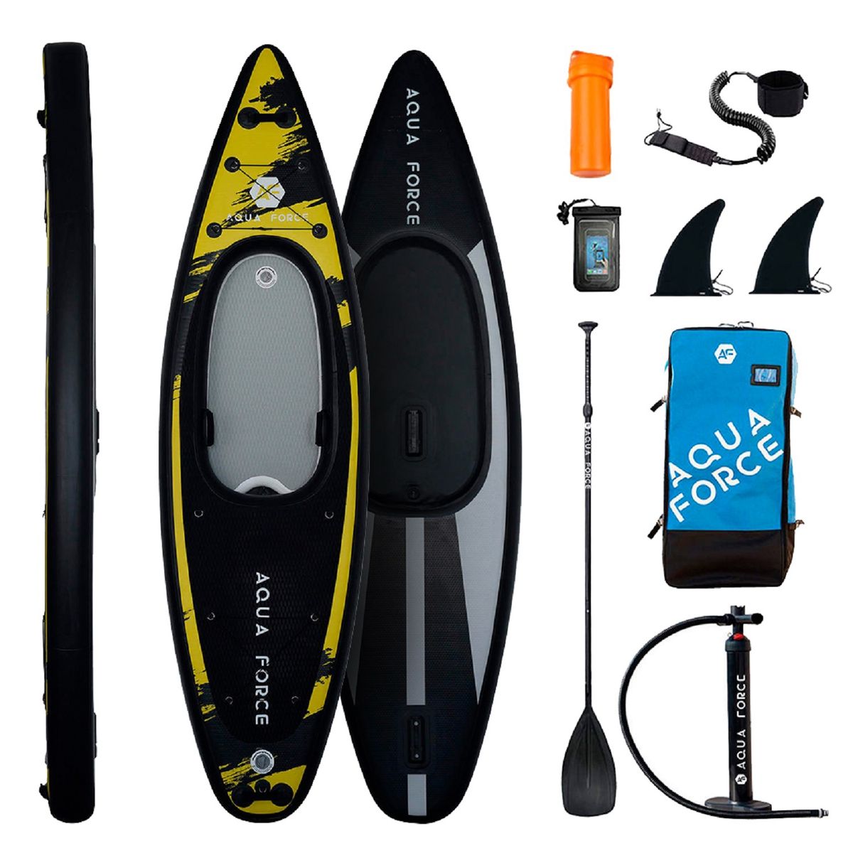 AQUA FORCE - STAND UP PADDLE 11’2” KAYAK SUP  DOBLE CAPA