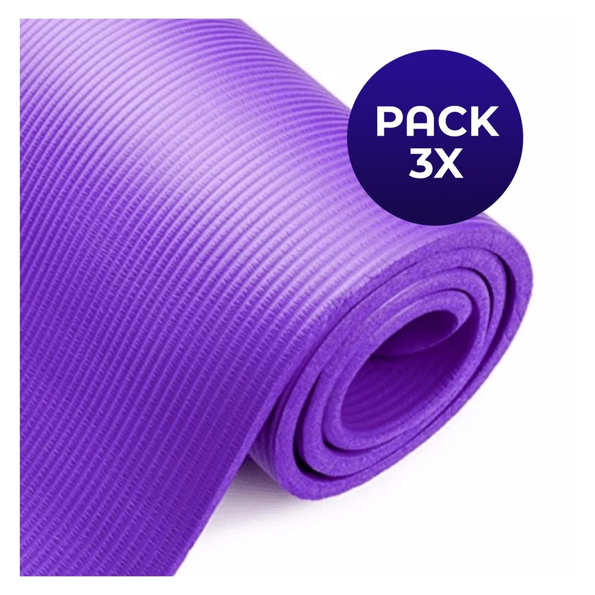 SDFIT - Mat de Yoga 10 mm NBR Pack de 3x