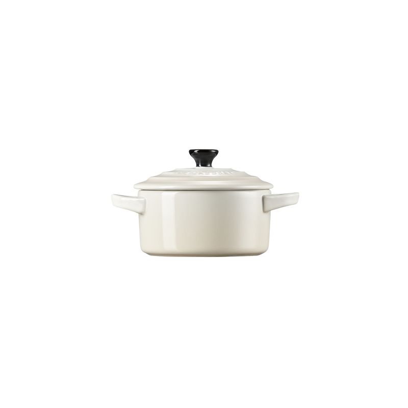 LE CREUSET - Mini Cocotte Redonda 10cm Meringue