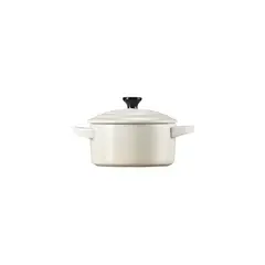 LE CREUSET - Mini Cocotte Redonda 10cm Meringue