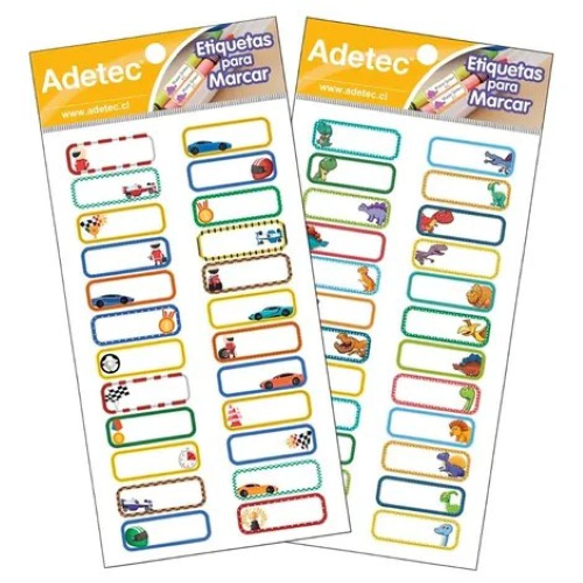 24 Etiquetas Escolar Para Marcar Útiles Niño 1 Hj Adetec, marca ADETEC - Foto Principal