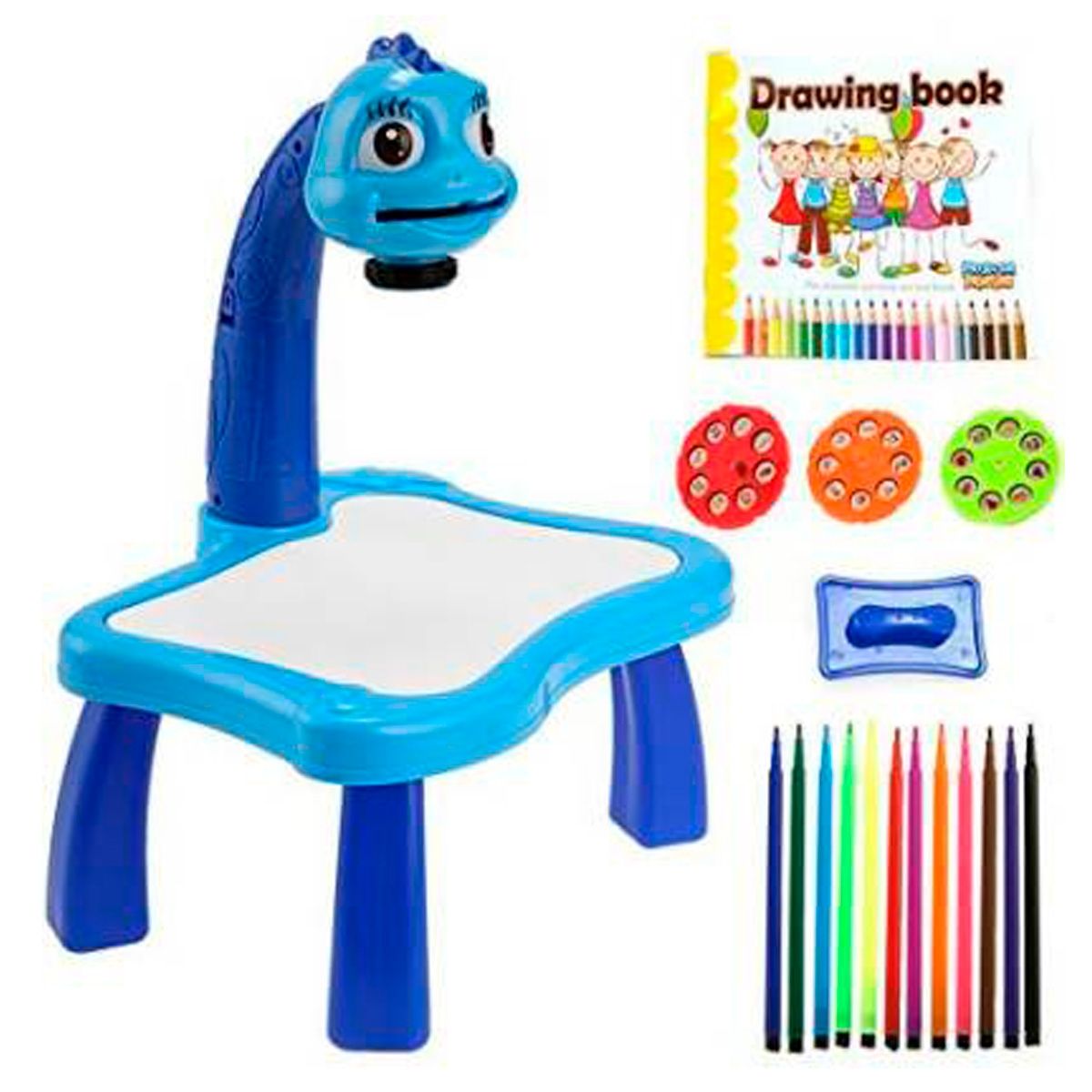 GENERICO - Proyector Mesa Dibujar Colorear Didáctico Niños