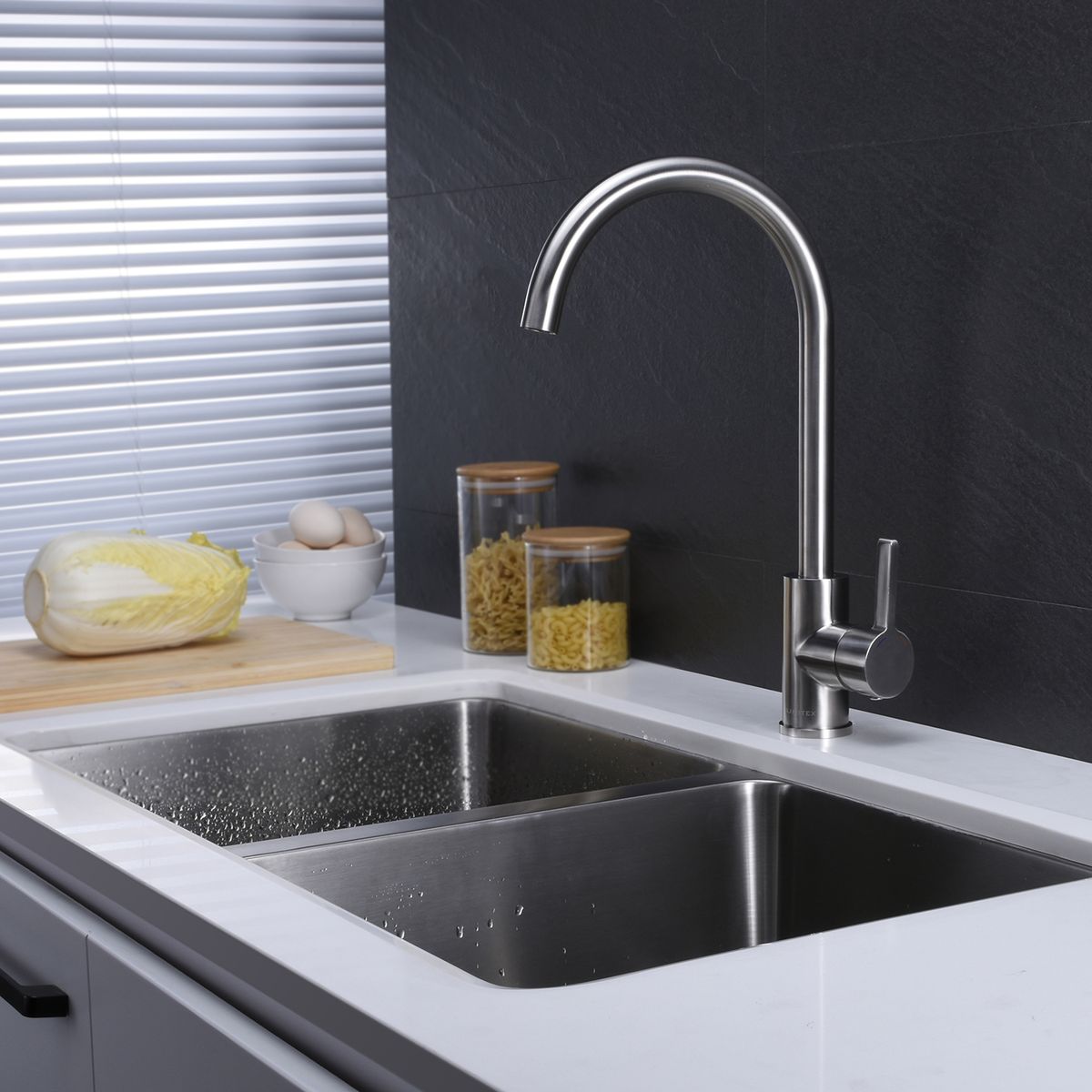 Monomando de Cocina Delfos cod 31003N, marca UNITEX - Foto 2