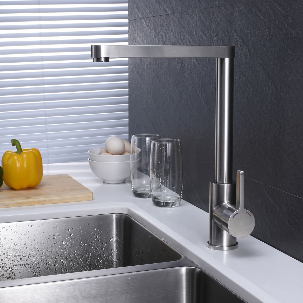 Monomando Cocina Moon cod 31006N, marca UNITEX - Foto 2