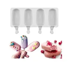 Pasteleria - Moldes De Silicona Para Helados Molde Paletas Helado 0417