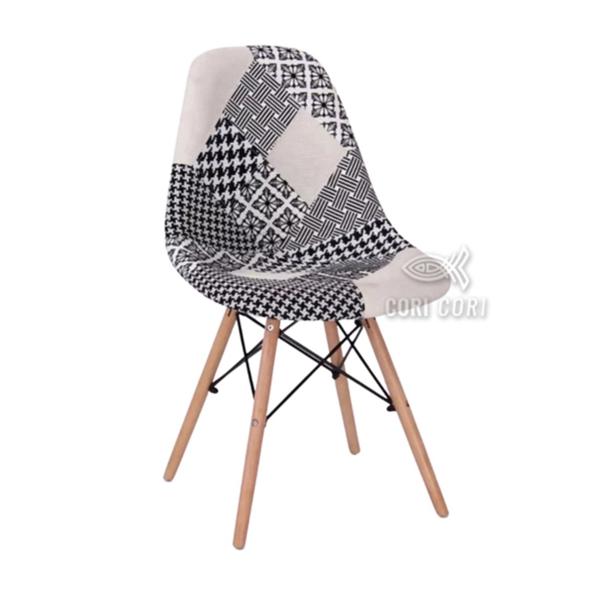 CORI CORI - Silla Patchwork Chess