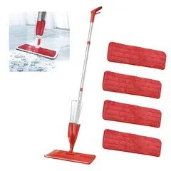 POWER FORCE - Mopa C/Sistema Dispensador Spray + 4 Repuestos