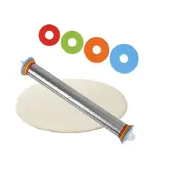 Pasteleria - Uslero Acero Inoxidable Uslero Ajustable Uslero Fondant 45cm