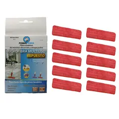 POWER FORCE - Repuesto para Mopa limpia pisos x 10 Unidades