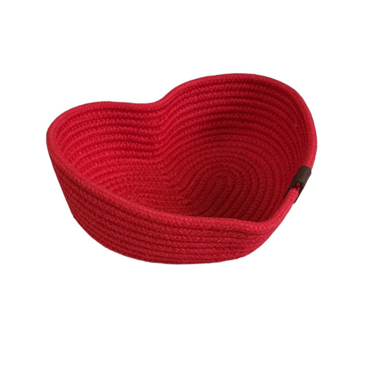 TELARES DE ESTILO - Canasto Corazón - Organizador - Decorativo - Cesta