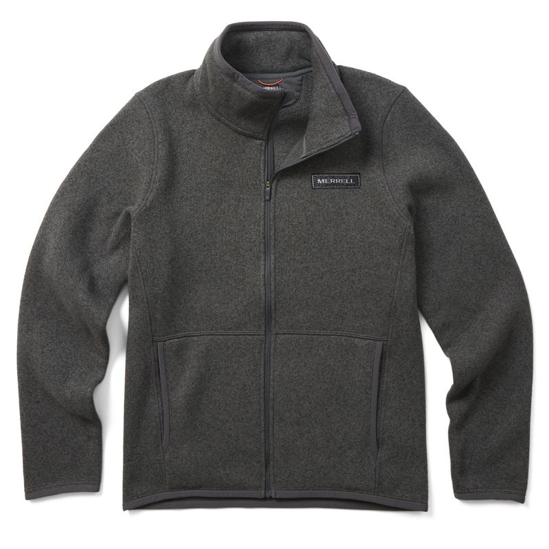 MERRELL - Polar Mujer Sweater Weather Full Zip Gris MERRELL