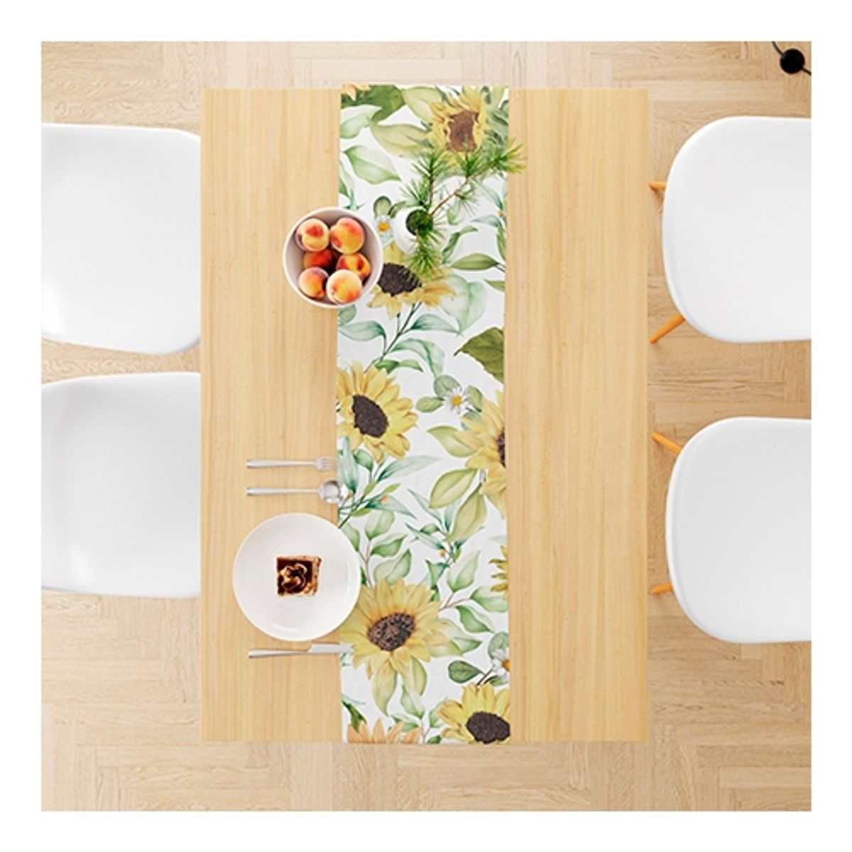 GENERICO - Camino de Mesa Girasoles - 40 x 160 cms