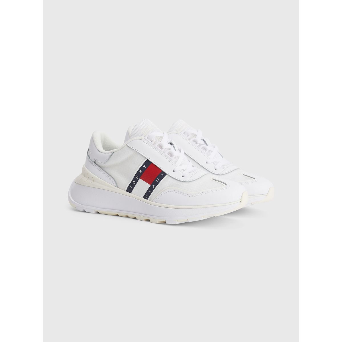 TOMMY HILFIGER - Zapatillas Retro Fashion Blanco Tommy Hilfiger