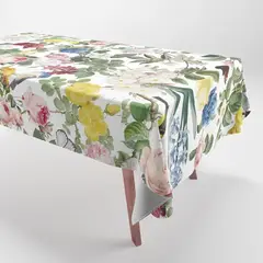 GENERICO - Mantel de Mesa Flora y Fauna - 140 x 240 cms