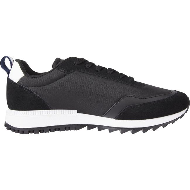TOMMY HILFIGER - Zapatillas Sports Retro Con Suela Dentada Negro Tommy Hilfiger