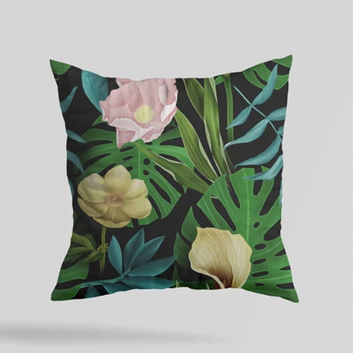 GENERICO - Funda de Cojín Jardín Tropical - 45 x 45 cms.