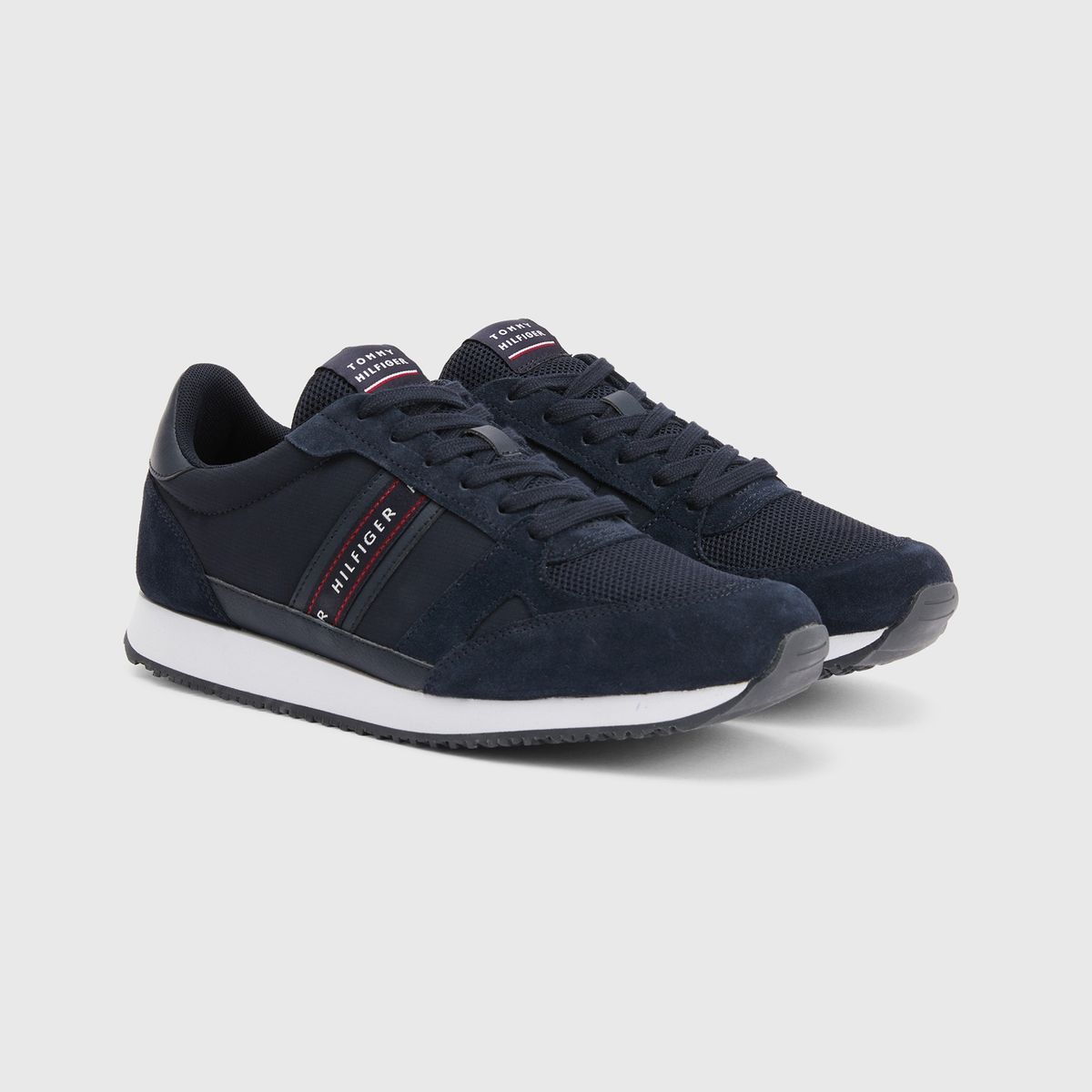 TOMMY HILFIGER - Zapatillas Sport Estilo Running Azul Tommy Hilfiger