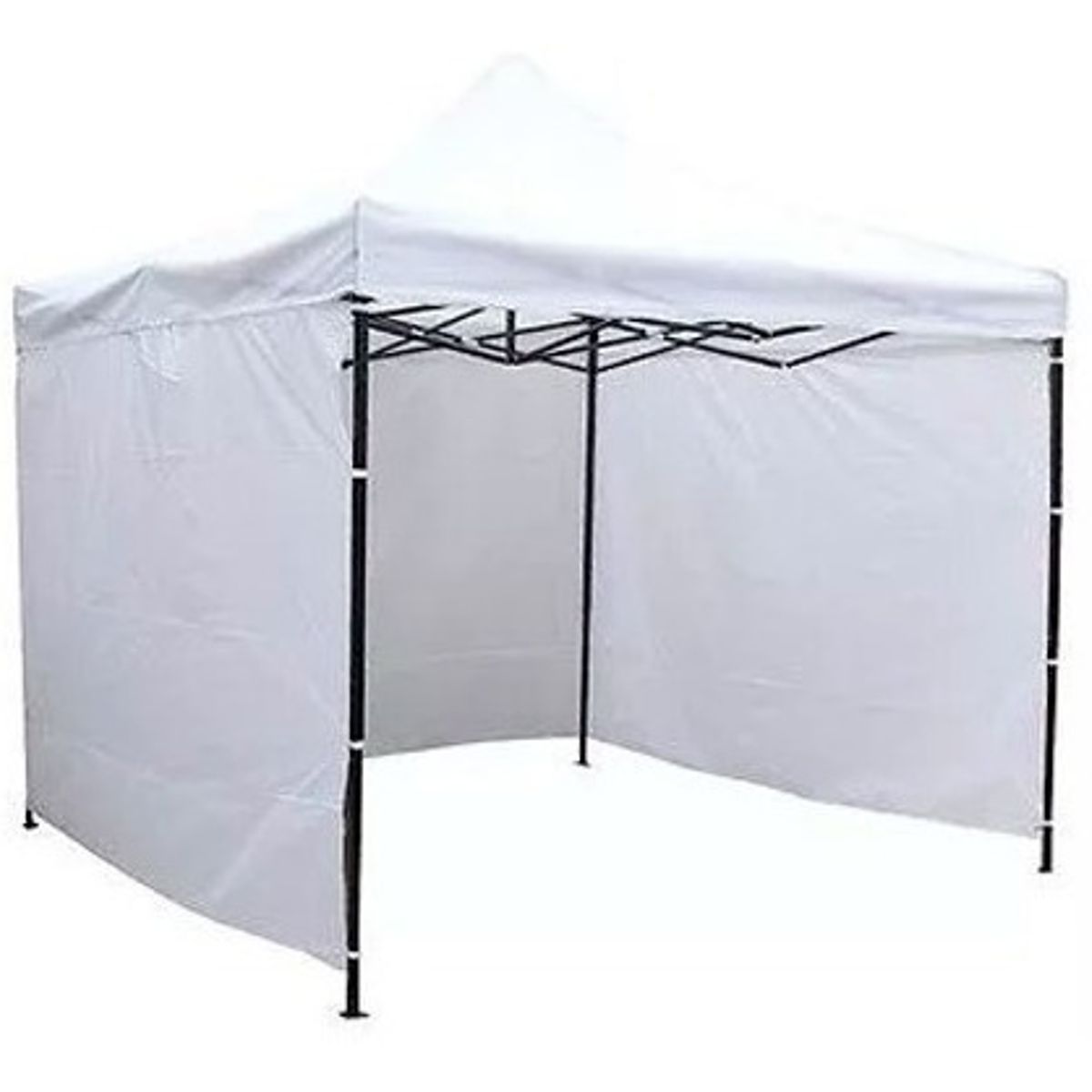 TODODESCUENTO - Toldo Con Pared 3x3mts, Arma Fácil,  , Blanco, Plegable