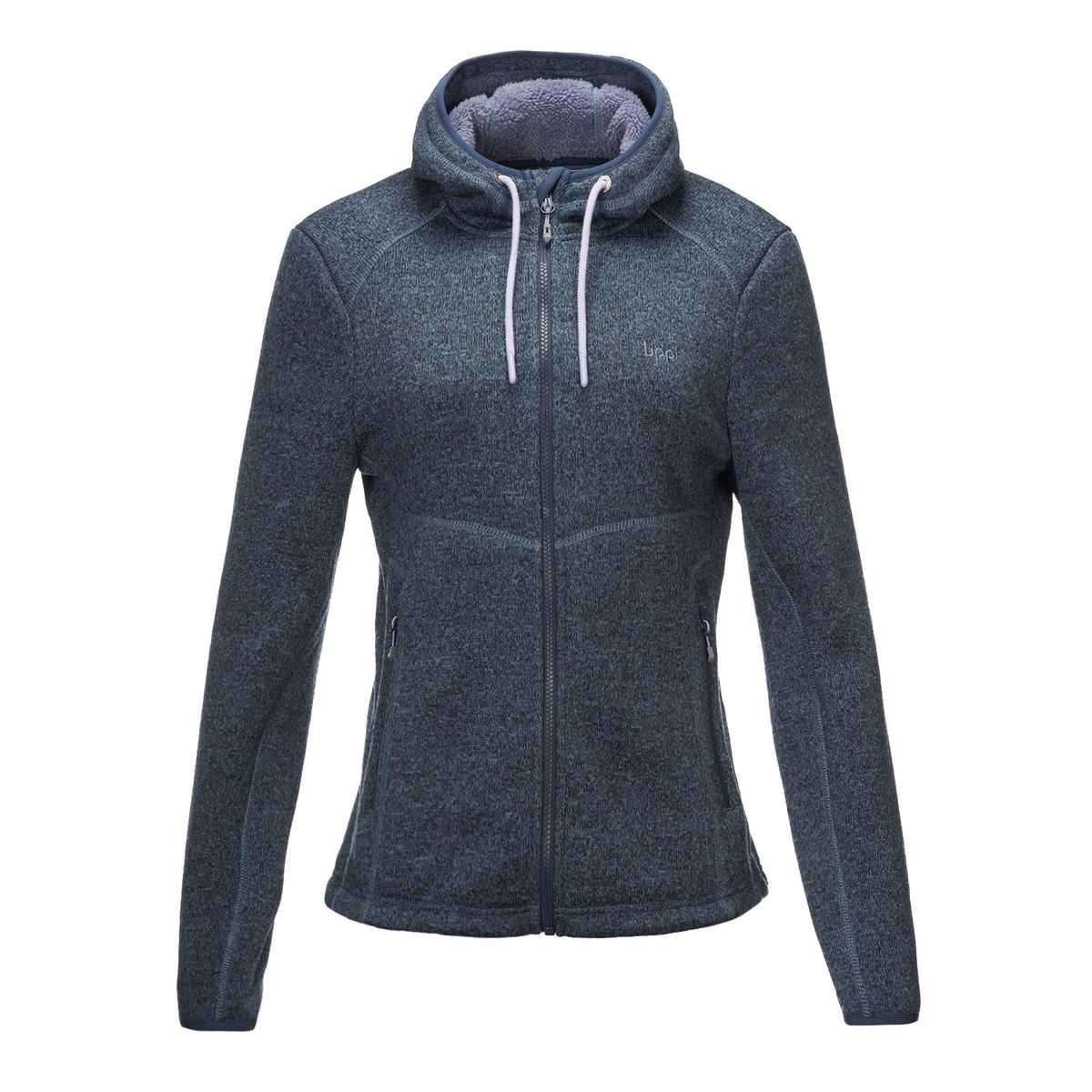 LIPPI - Chaqueta Mujer Sense Blend-Pro Hoody Jacket Melange Blue Lippi