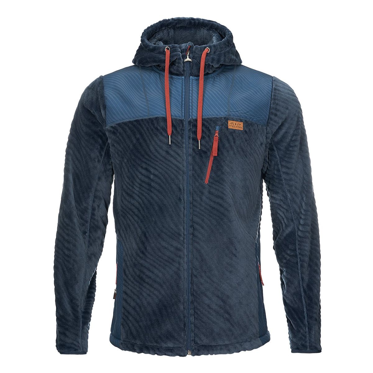 HAKA HONU - Poleron Hombre Polaroid Azul Haka Honu