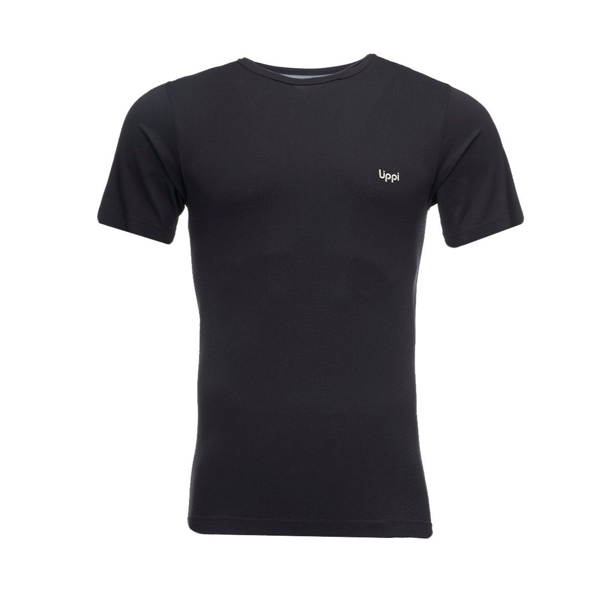 LIPPI - Polera Hombre Challenge Seamless T-Shirt Grafito Lippi