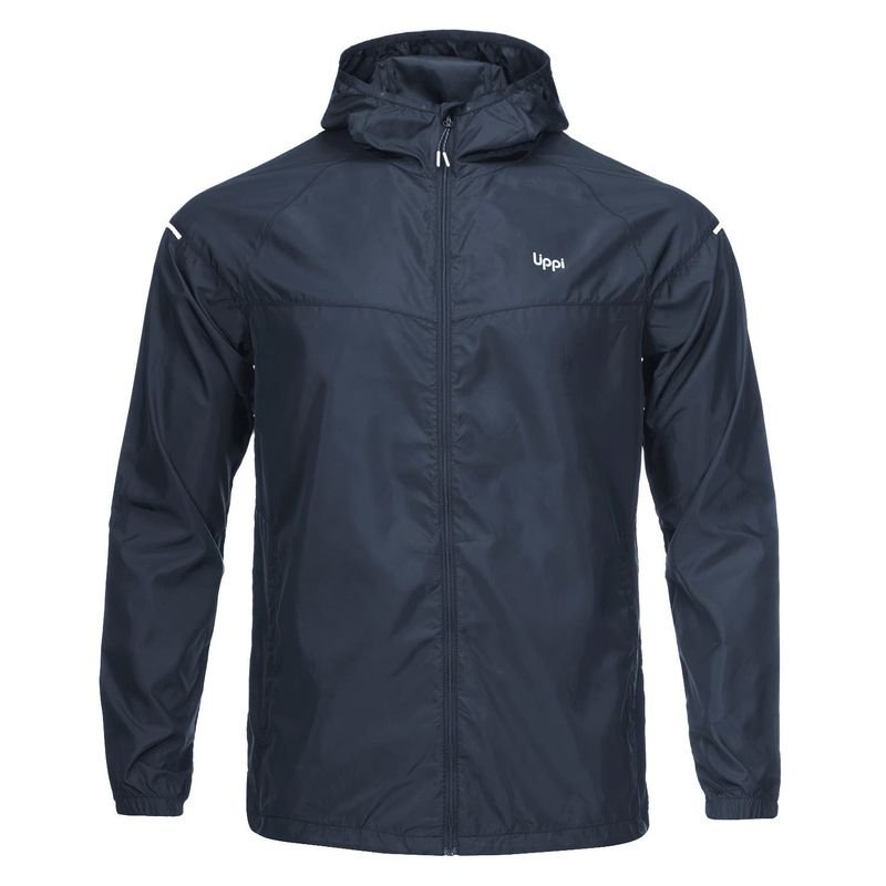 LIPPI - Chaqueta Hombre Nightfall WindBreaker Hoody Jacket Azul Noche Lippi