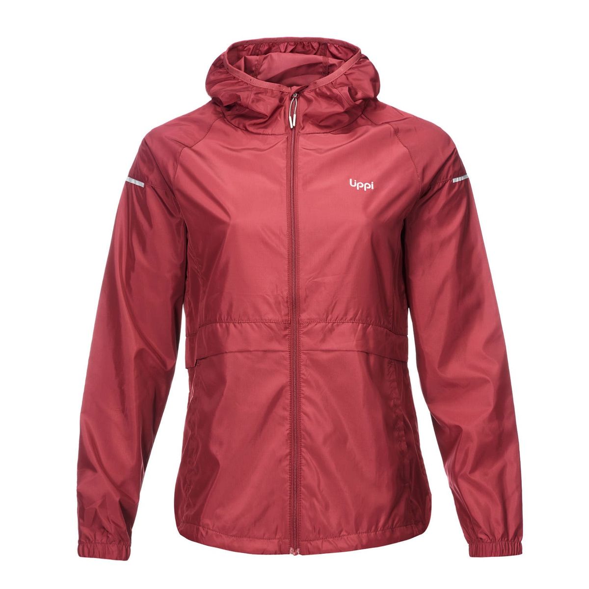 LIPPI - Chaqueta Mujer Nightfall WindBreaker Hoody Jacket Rosa Oscuro Lippi