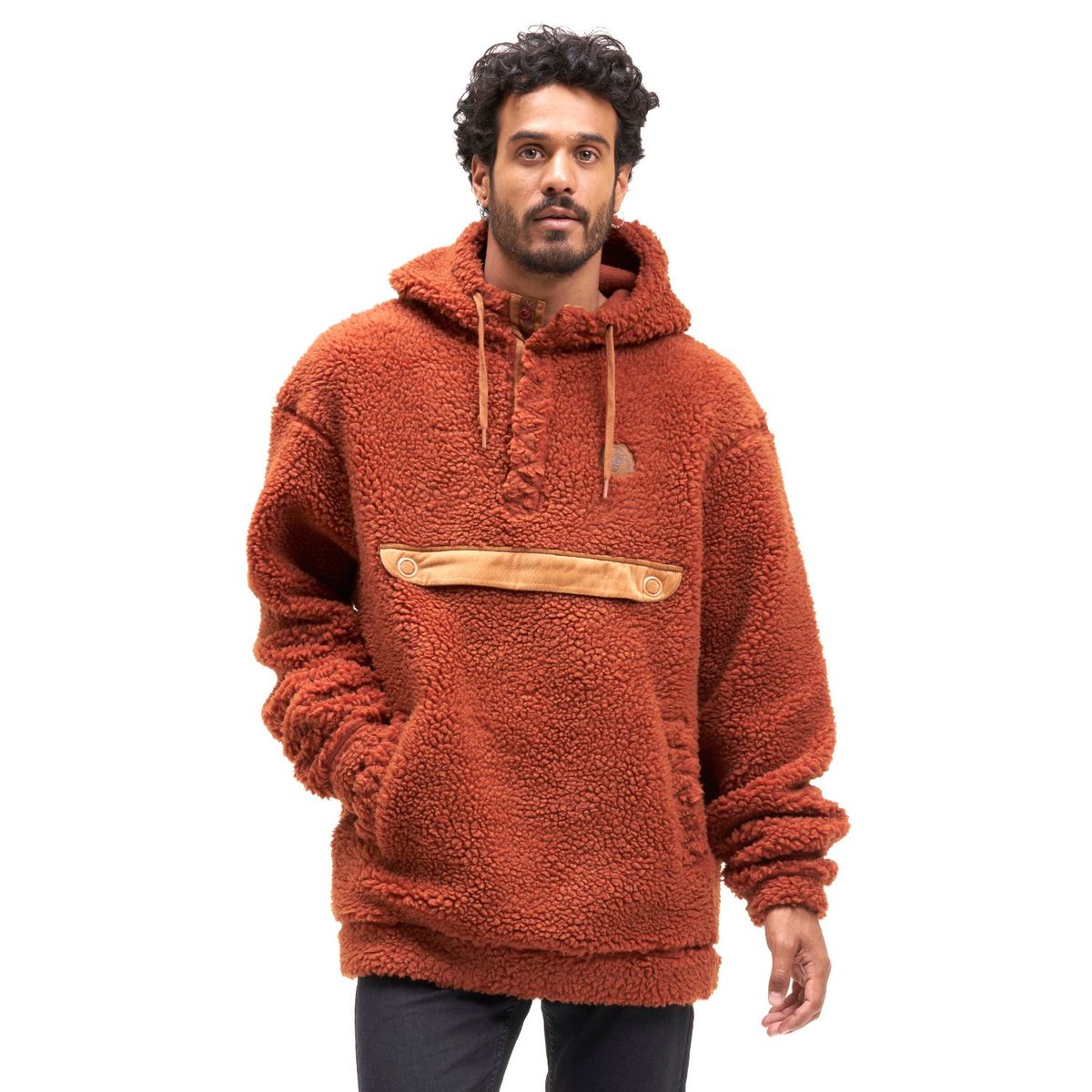 HAKA HONU - Poleron Hombre Chi-porrito Rojo Haka Honu