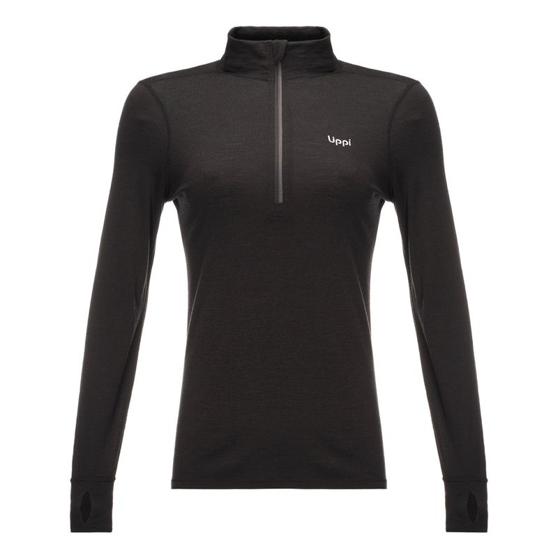 LIPPI - Primera Capa Mujer Skintec 3000 1/4 Zip Top Jade Lippi